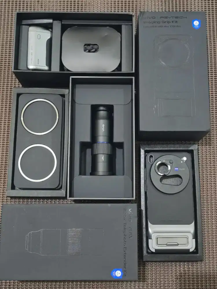 Telephotos Kit Vivo X300 Pro Mulus