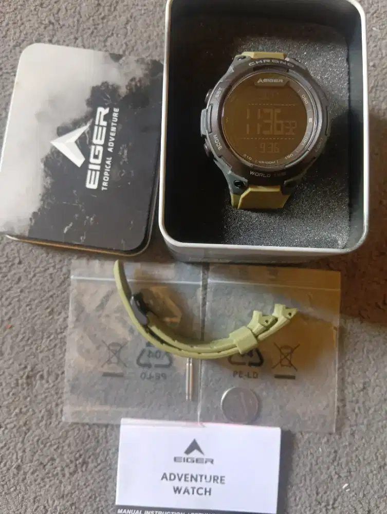Jam Tangan Eiger Helicon Chrono