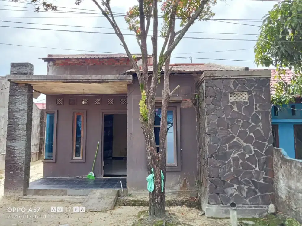 Rumah Bina Banguna Kencana Tarai Bangun, Riau, uk 9x12, SHM, Hrg 210 jt