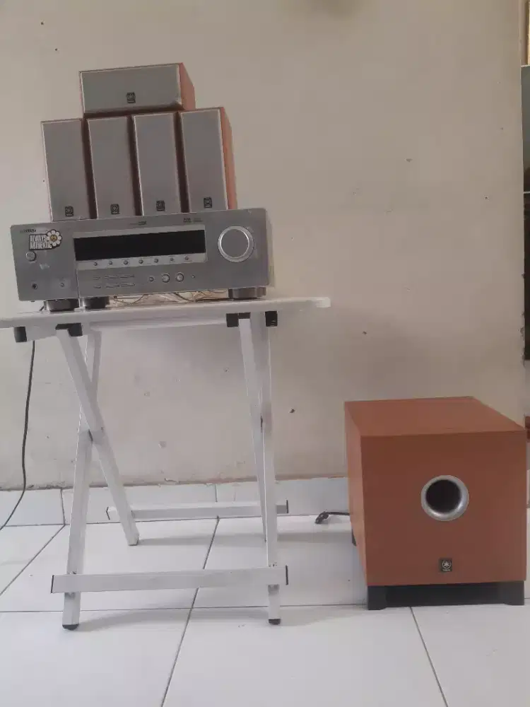 Yamaha home theater type rxv 357 lengkap+remot Rp 2850rb
