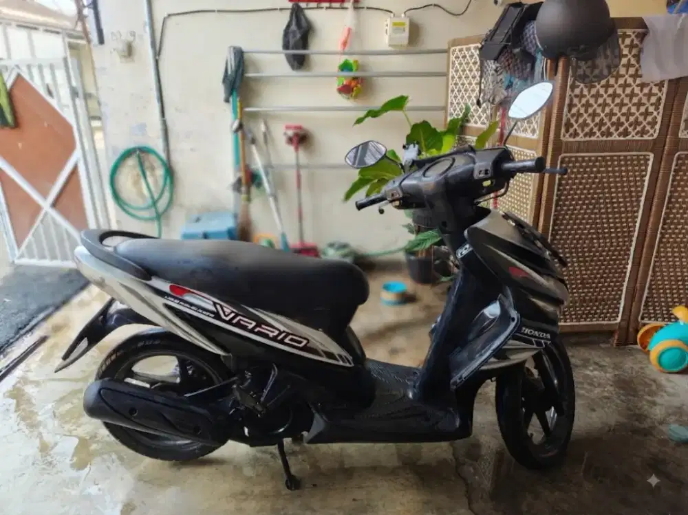 Honda Vario Karbu 2010 - Mesin Halus Terawat, Pajak Panjang 2027
