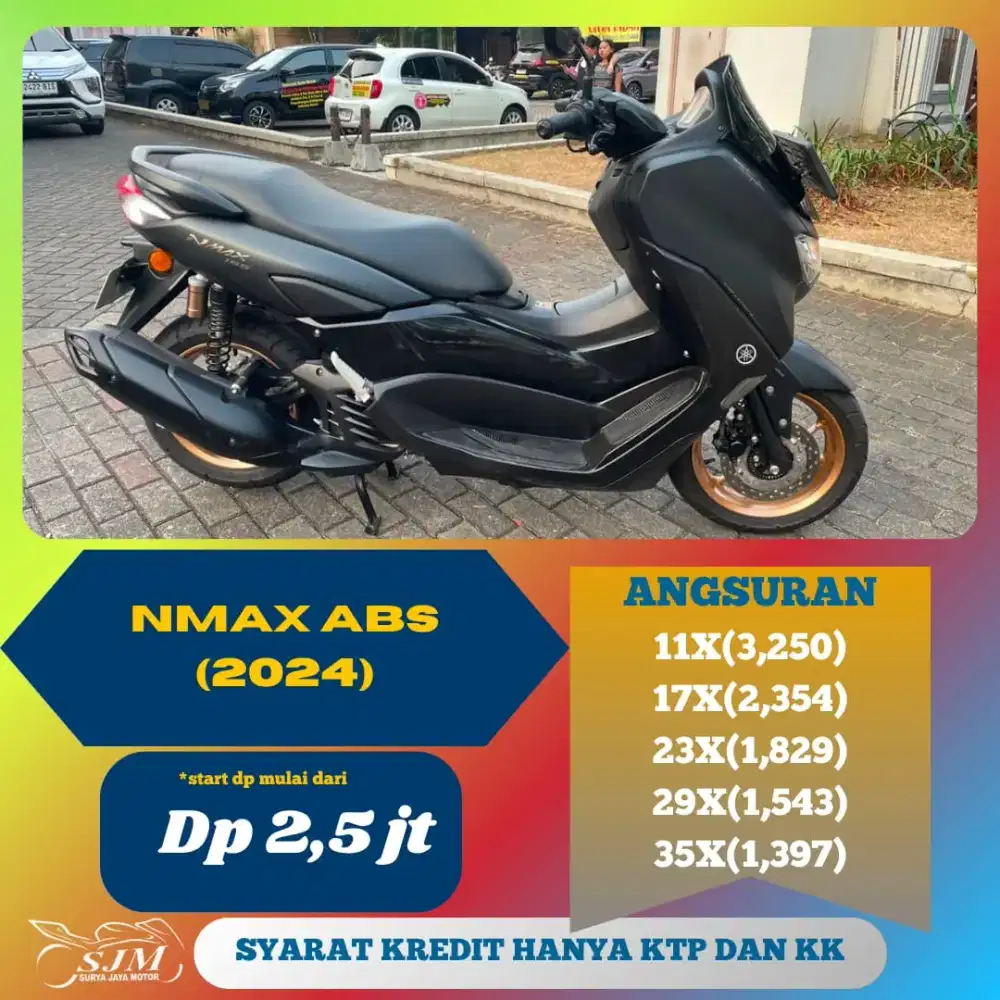 YAMAHA NMAX CONNECTED ABS 2024 MESIN HALUS