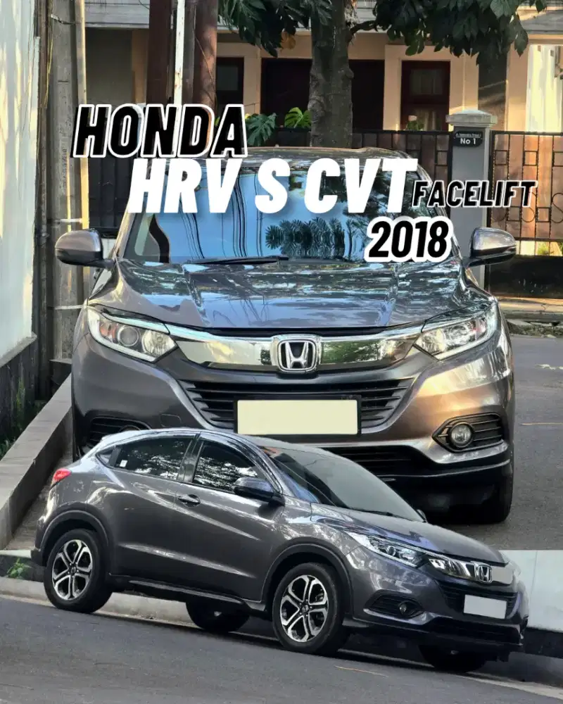 Honda HRV CVT 2018 Facelift Kondisi Sangat PRIMA Siap PAKAI