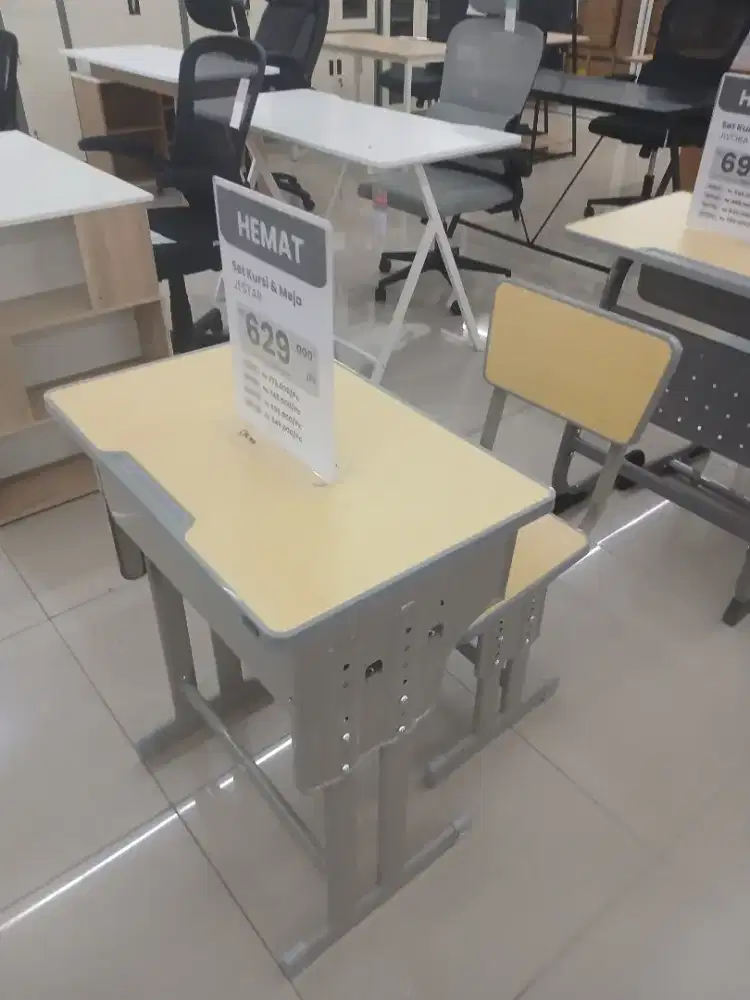 Jual meja kursi set sekolah sd smp sma smk