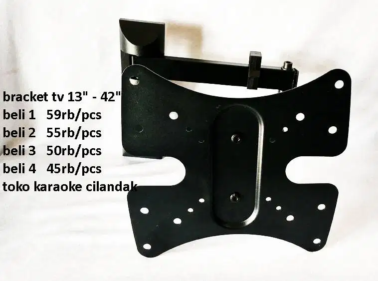 bracket tv kokoh bahan tebal