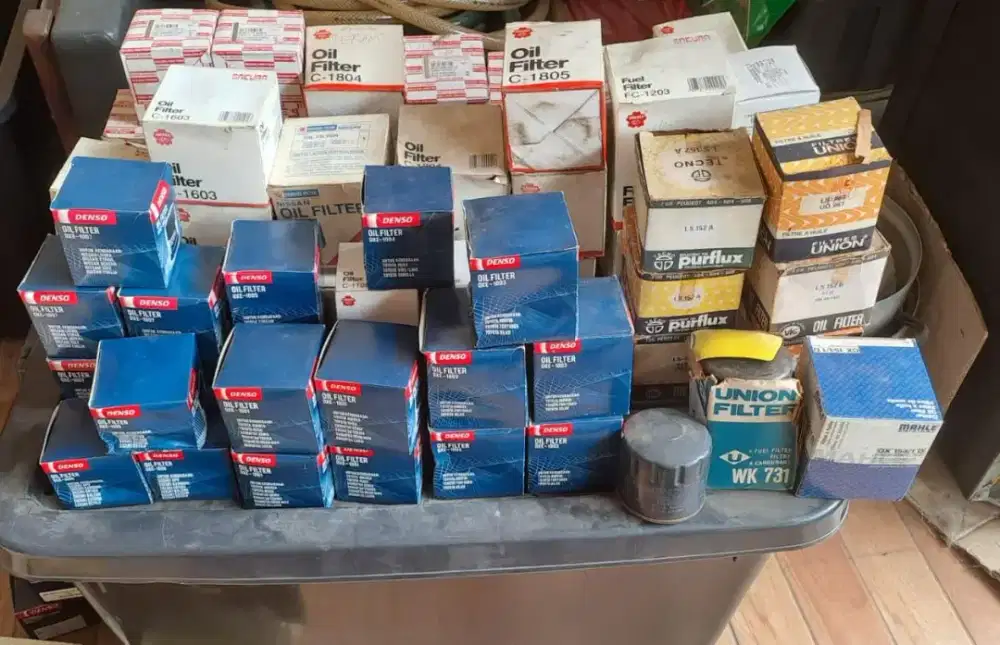 Oli filter dan fuel filter dll.