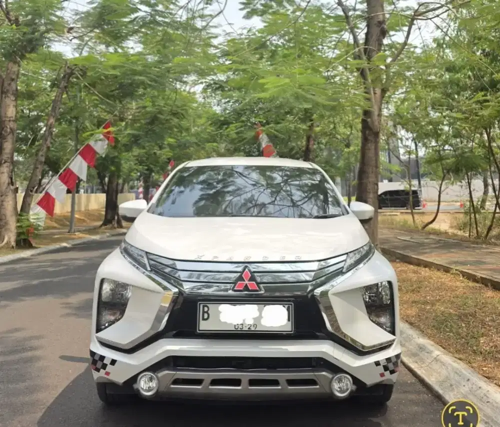 Dijual Mithsubishi Xpander Sport AT 2019 Putih Mutiara, Siap pakai