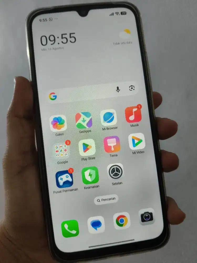 Hp redmi A7 full set baru beli