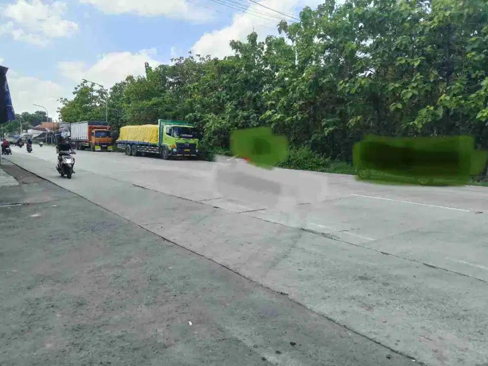 tanah pinggir jl Solo Purwodadi di Sumberlawang