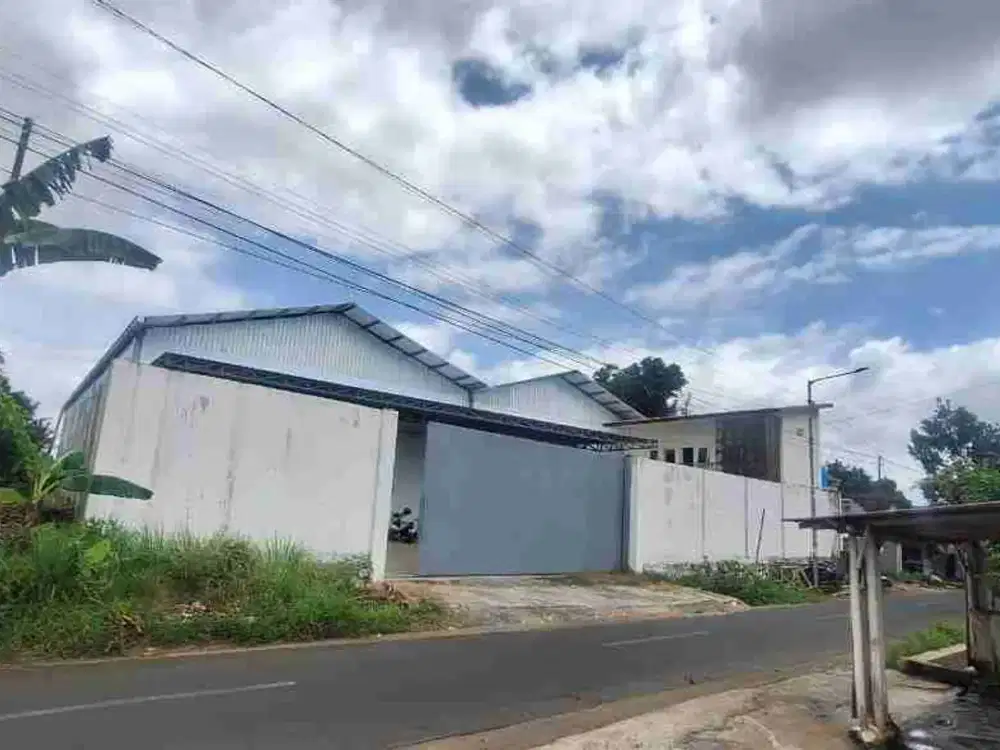Di Jual Gudang + Kantor Siap Pakai Di Krajan, Bangsalsari, Jember