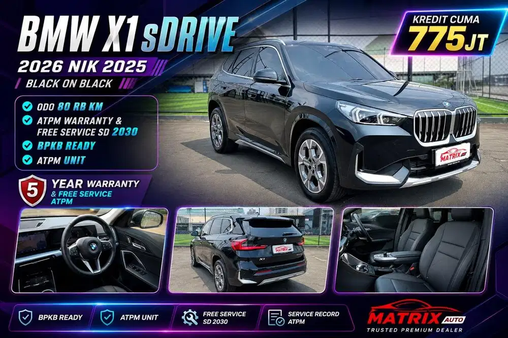 2025[80 KM PERAK!] BMW X1 sdrive 2025! PERFECT CONDITION LIKE NEW