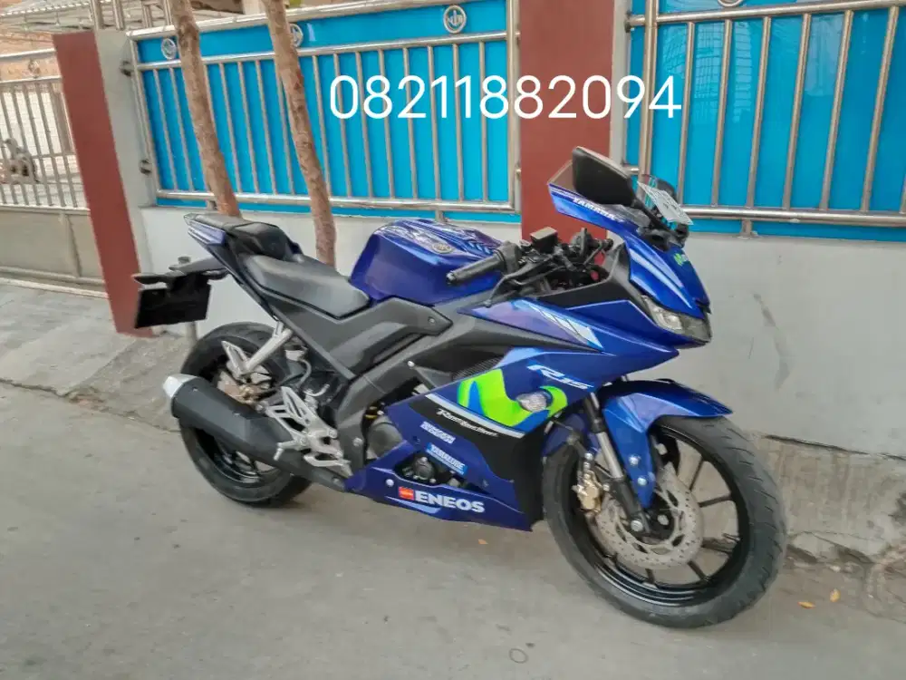 Yamaha R 15 -V3 (Movistar) Th 2018 Bln 02-2027 Plat Dki Mls