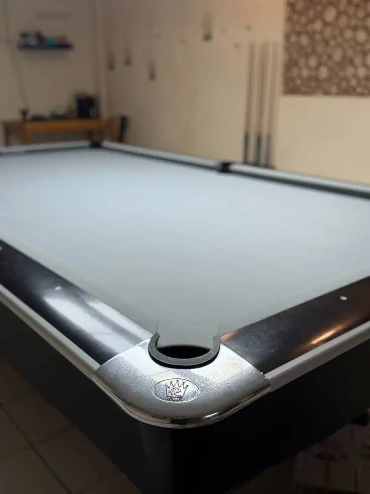 Meja Billiard 9ft Murrey Royal Crown dan Aramith Black