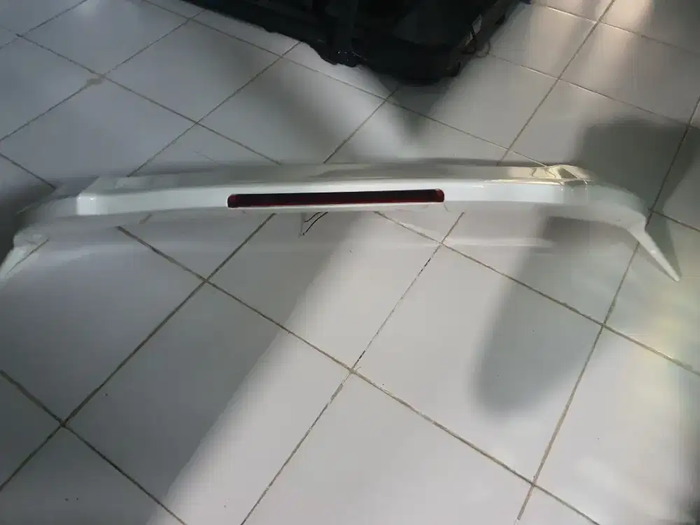 Di jual spoiler allnew brio warna putih