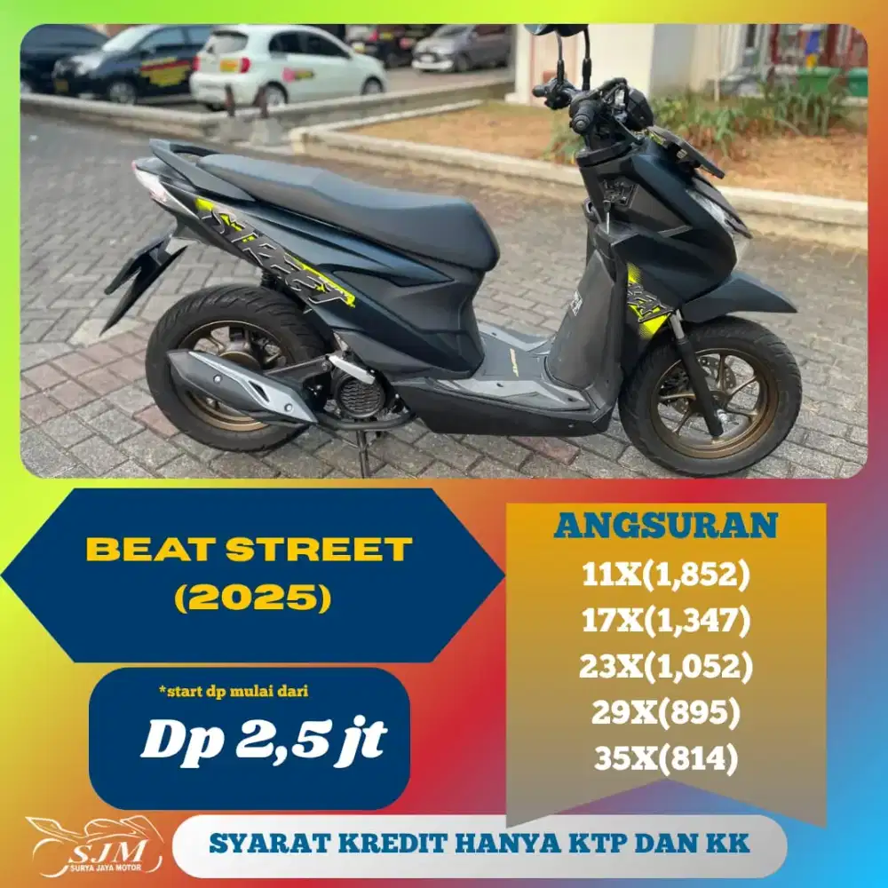 HONDA BEAT SREET 2025 SIAP PAKAI