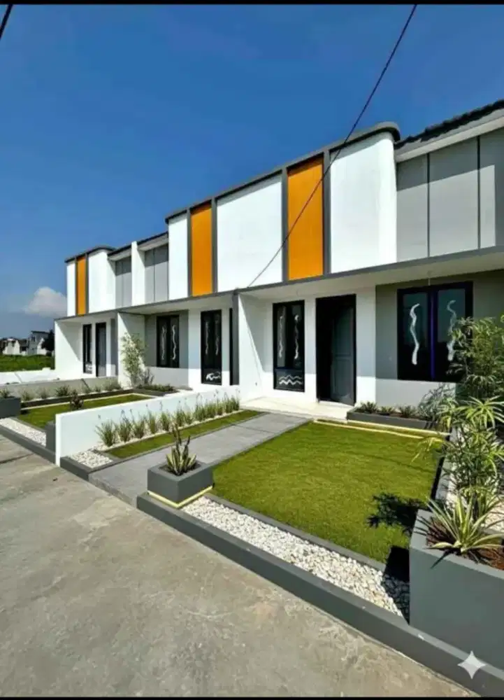 Jual rumah minimalis modern dekat pusat kota SHM