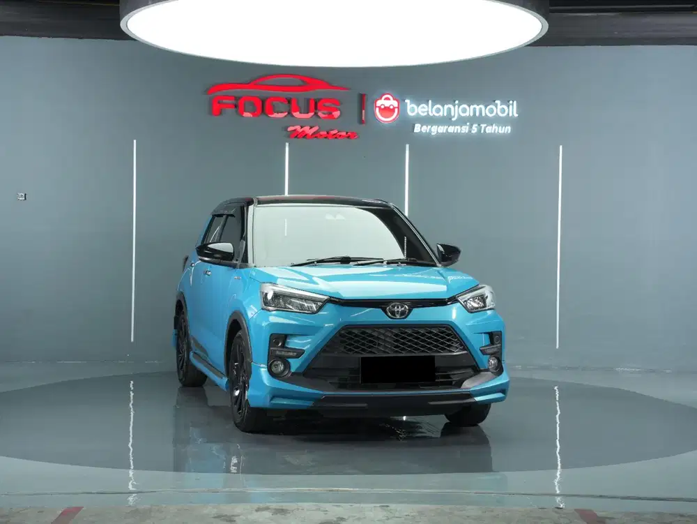 Toyota raize turbo s cvt gr sport tss two tone 2021 biru