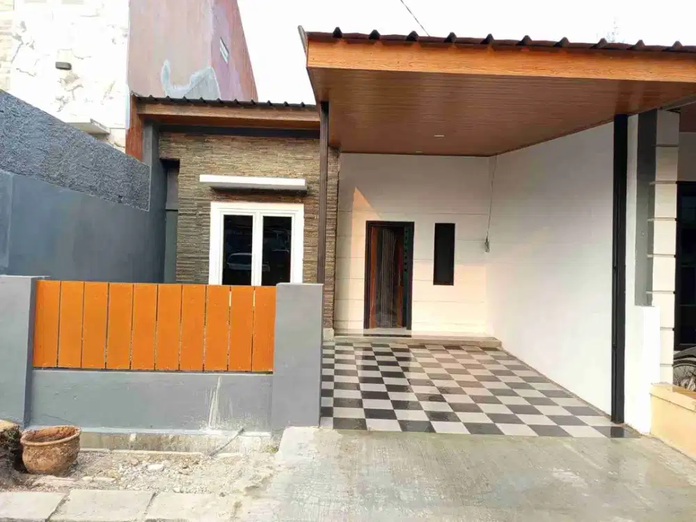 Rumah 1 Lantai Rapih Sudah Renov Hanya 685jt Di Bukit Golf Cibubur
