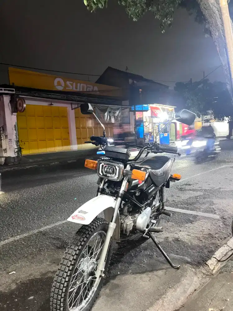 honda win 100 semi trail