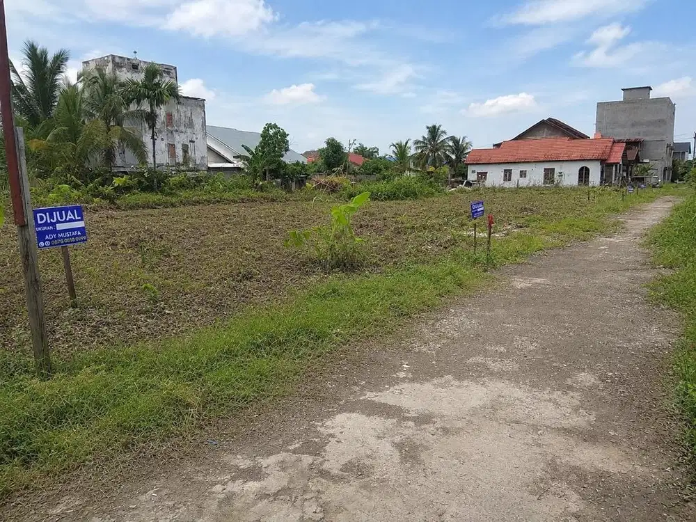 DIJUAL KAVLING RUMAH STRATEGIS DI TENGAH KOTA TEMBILAHAN