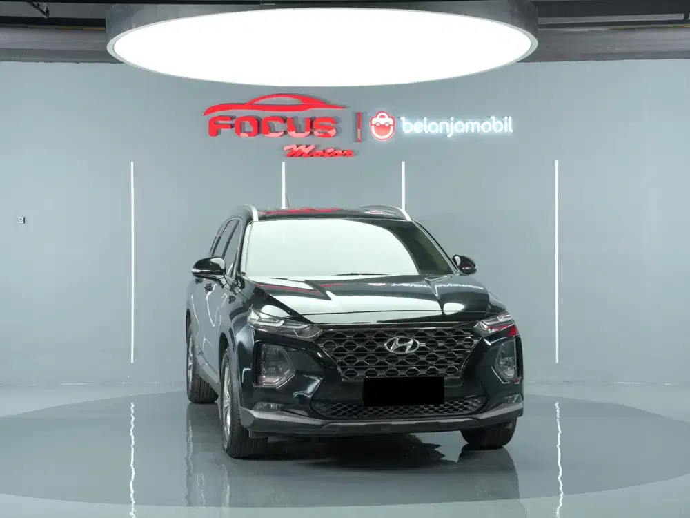 Km 53 ribuan hyundai santafe santa fe gls 2018 pakai 2019 hitam