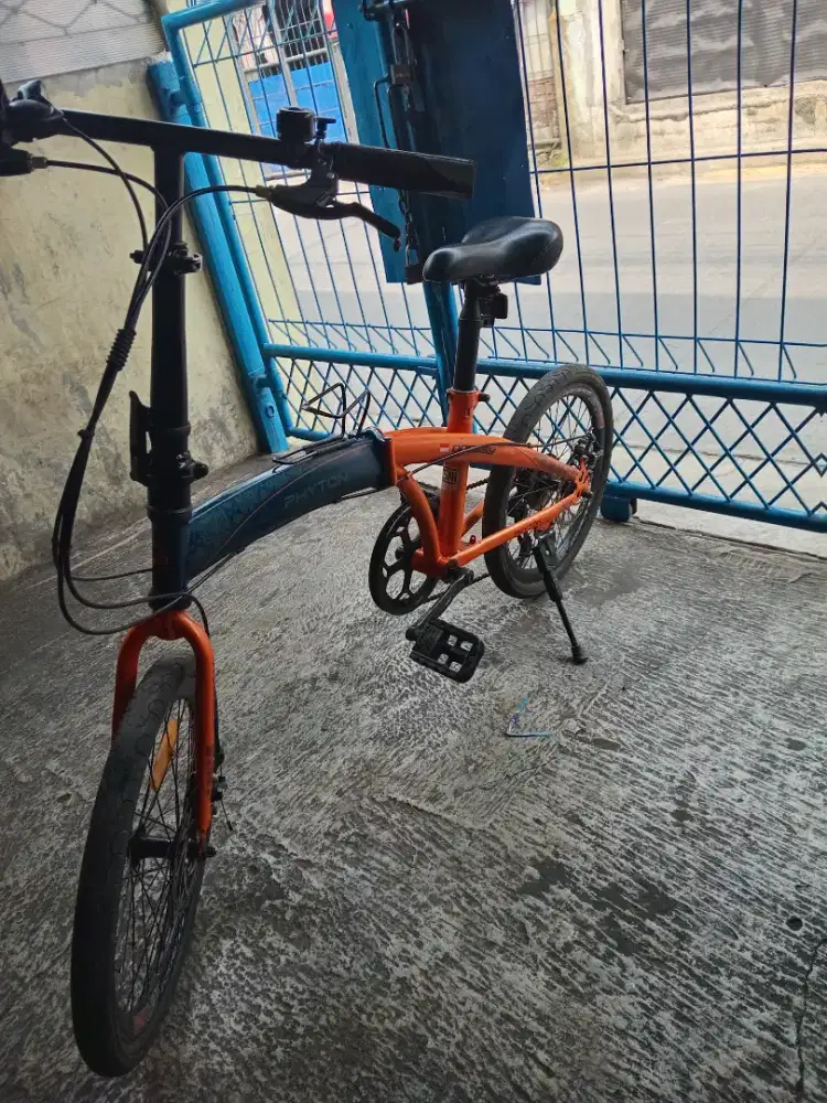 Lipat ukuran 20,inci gigi 1x7 speed siap goes
