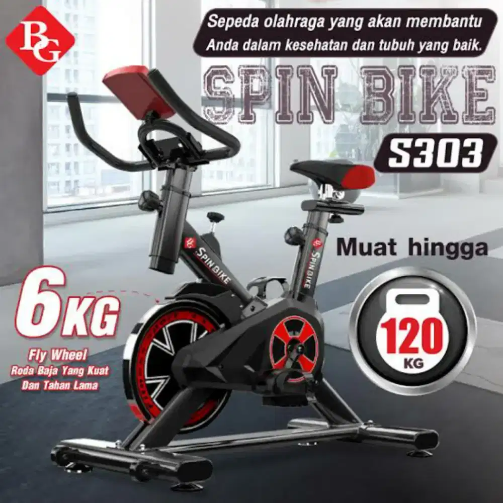 BG SPORT SEPEDA STATIS SPIN BIKE