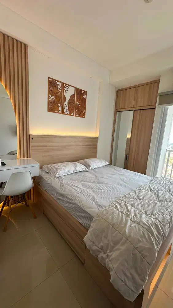 Disewakan Apartemen Full Furnish Kota Tangerang View Jakarta Skyline.