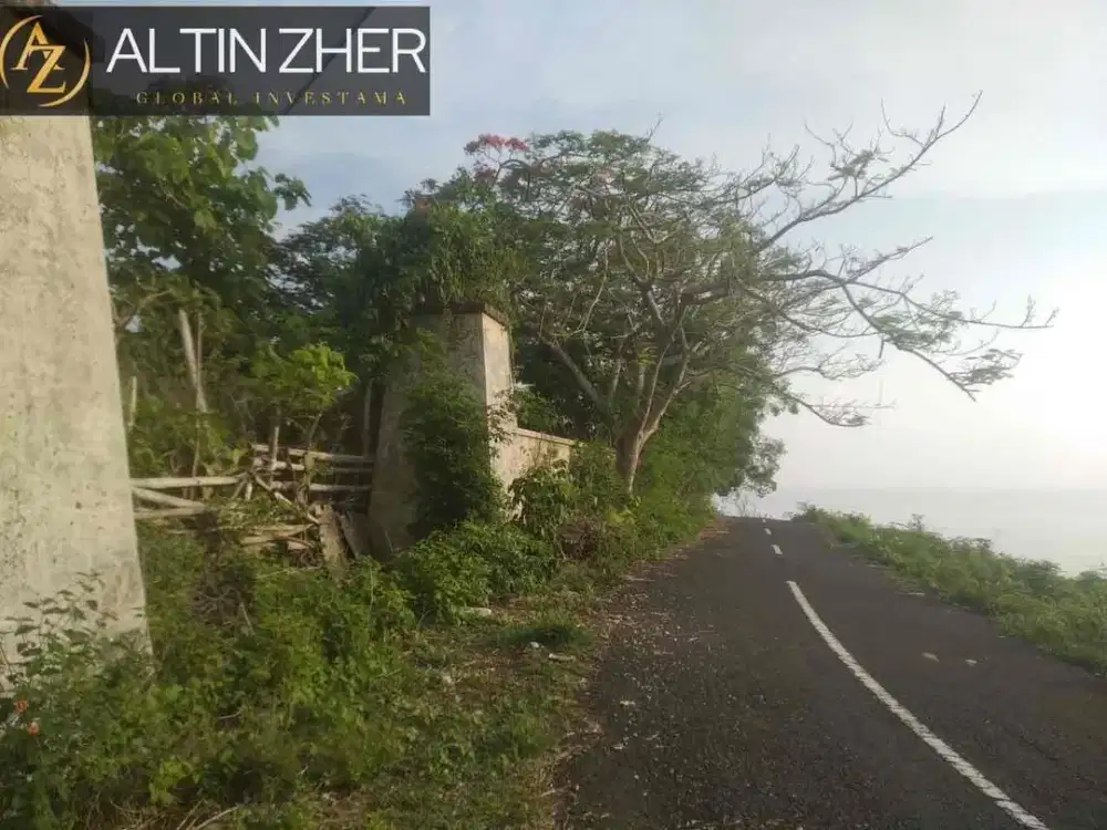 For sale, cliff land with full sea view, close to Savaya Resort Pecatu.