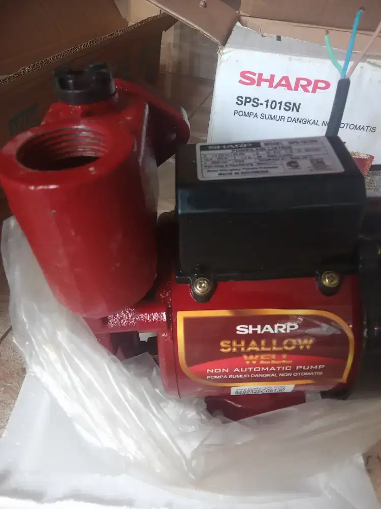 Mesin Air Jet Pump Sharp masih Baru