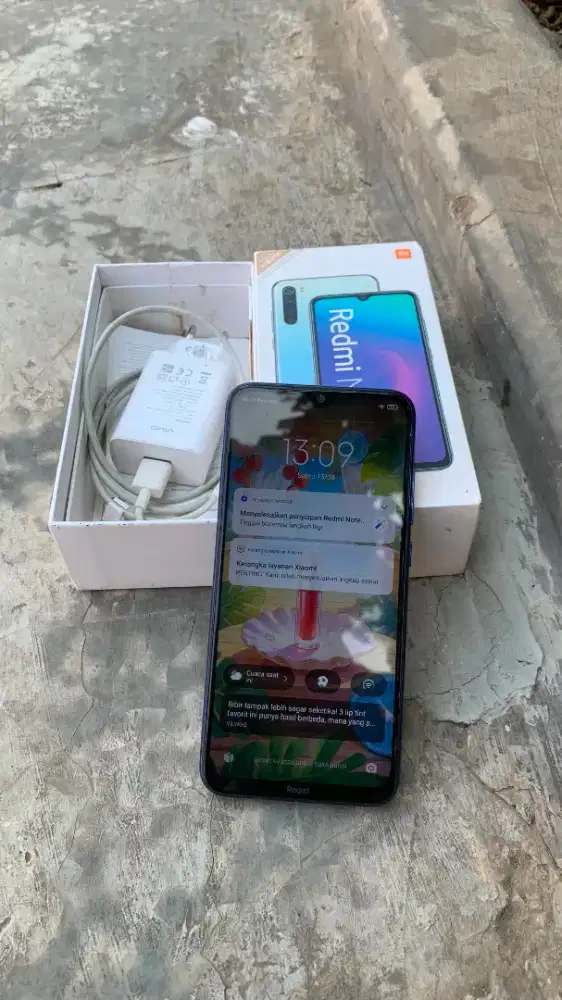 Redmo note 8 fullset ram 4/64