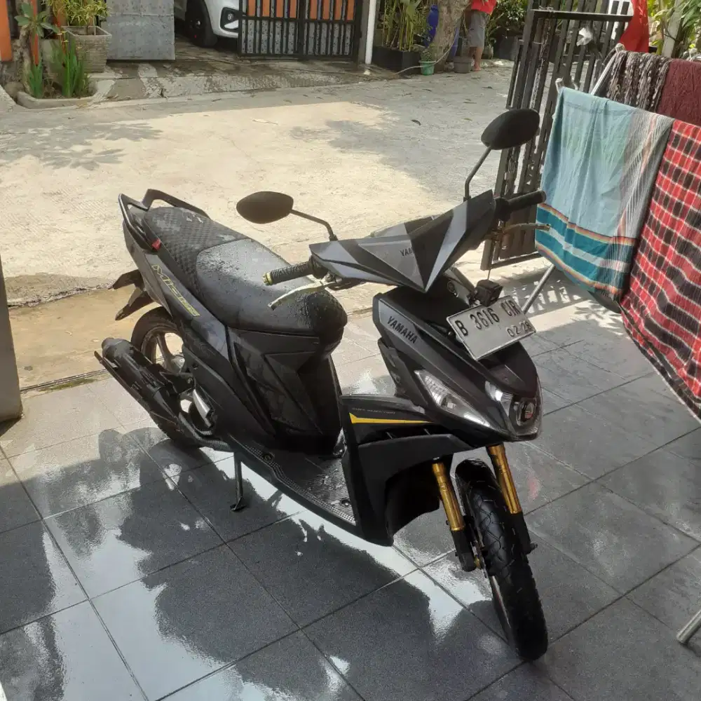 DIJUAL BU YAMAHA MIO MT25 HITAM