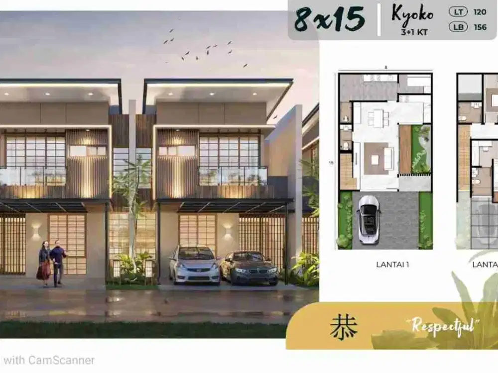 Disewa Rumah Uk 8x15 PIK 2 Pasir Putih Siap Huni