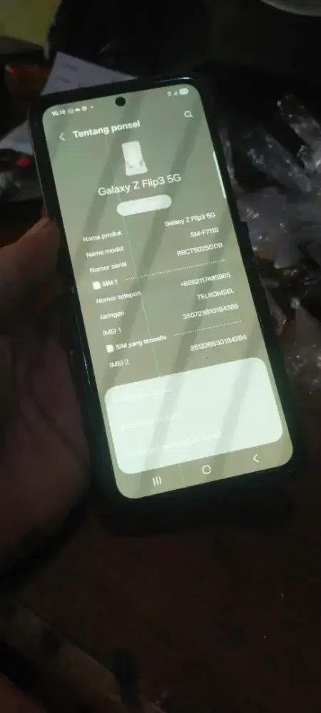Samsung z flip 3 5g hp only