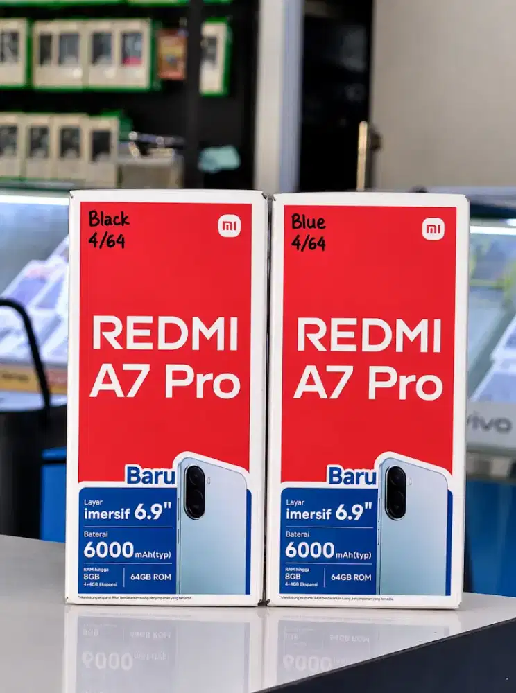 REDMI A7 PRO 4/64GB (new) *Bisa Cod, Fastrespon WA