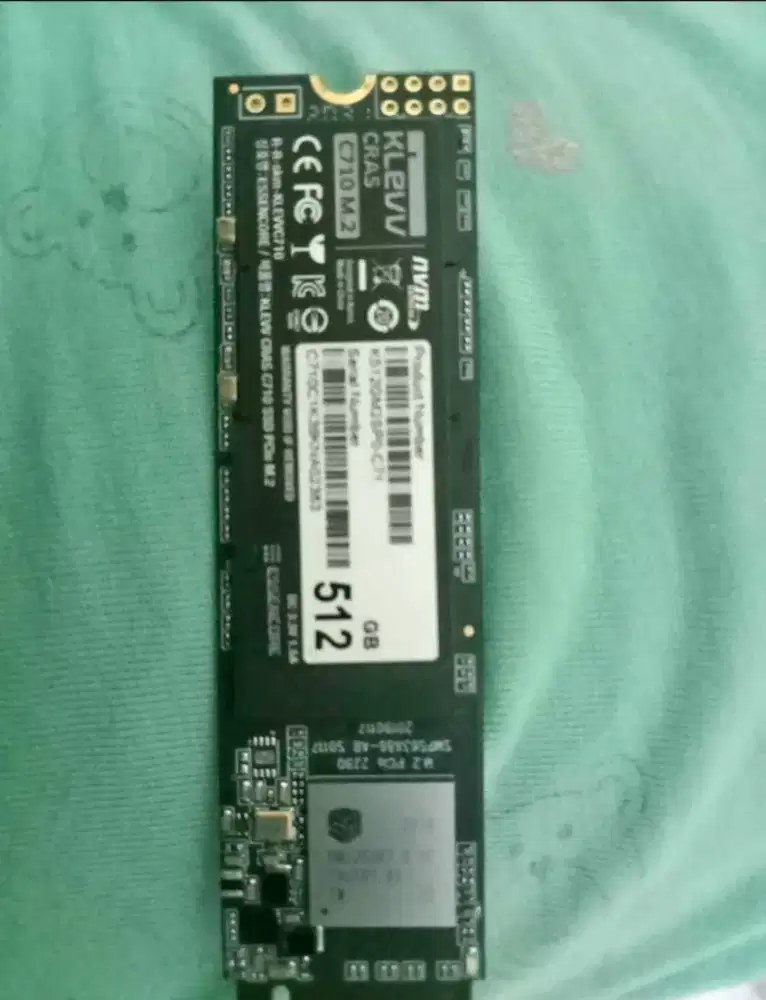 ssd nvme 512gb klevv c710 gen 3