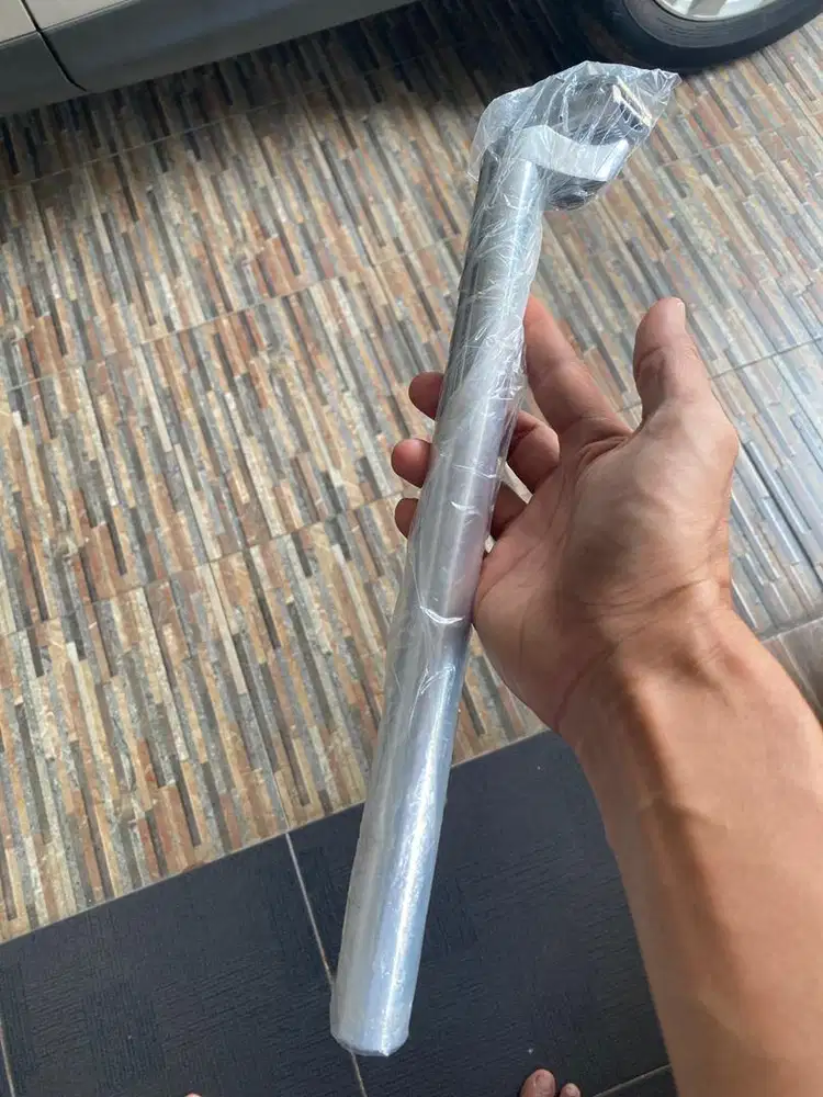 Seatpost sepeda chrome 25,4mm