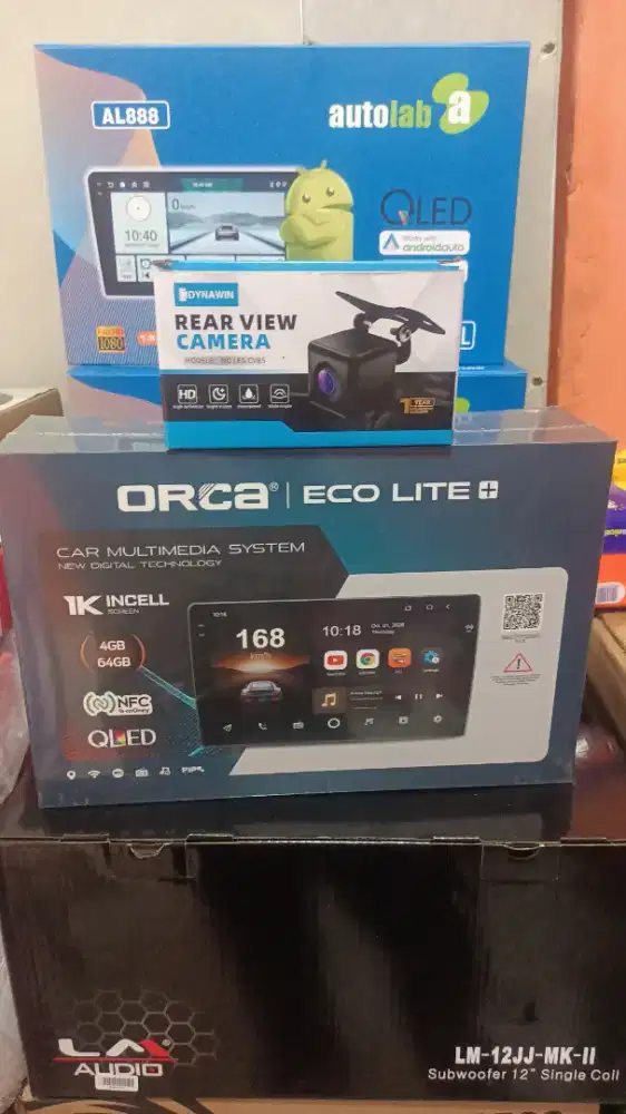 Android Orca lite 9 inchi Ram4/64gb NFC+Camera Mundur free pemasangan