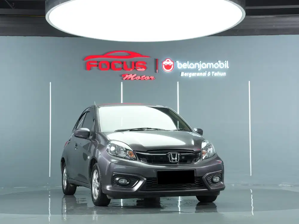 Km 39rb honda brio e satya cvt matic 2018 abu pajak panjang