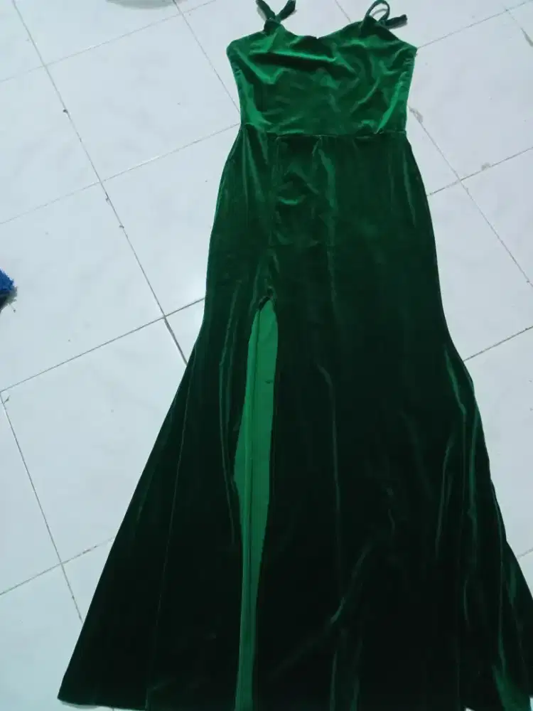 dress bludru masih Bagus