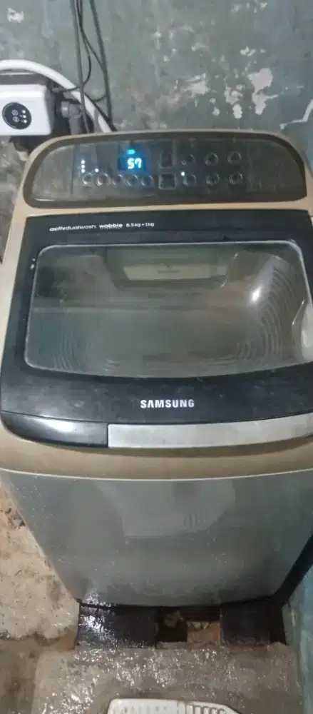 Mesin CUCI SAMSUNG 1Tabung Activdualwash wobble