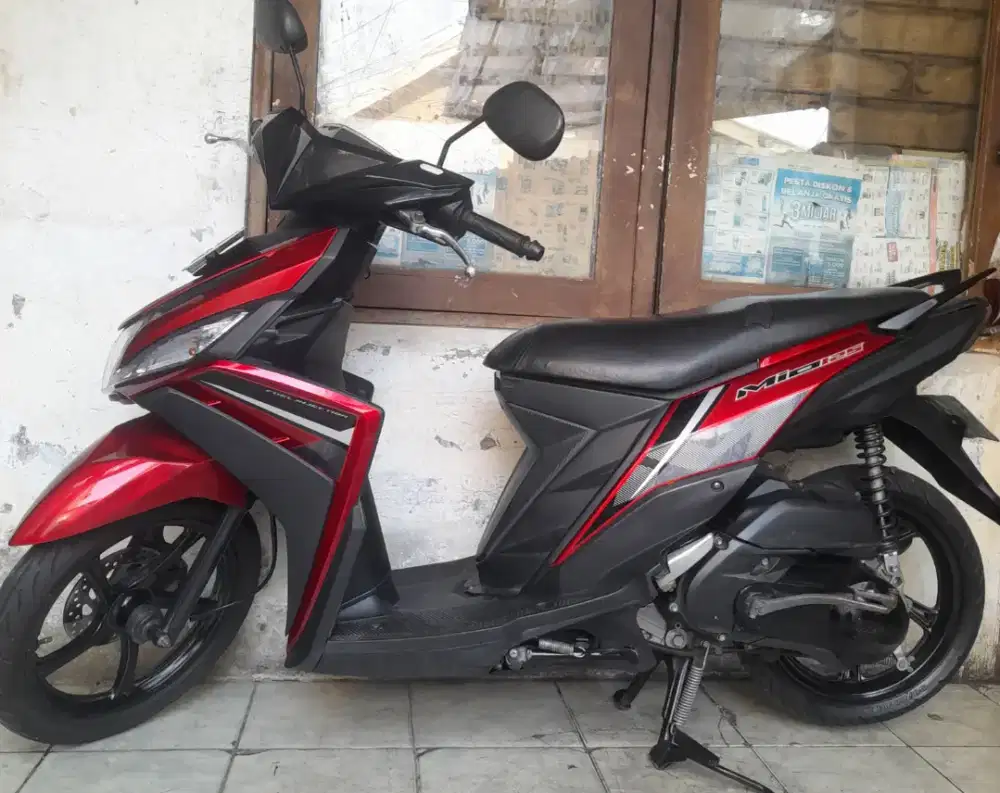 Yamaha mio m3 2018 blue core 125 cw asli merah hitam B dki timur