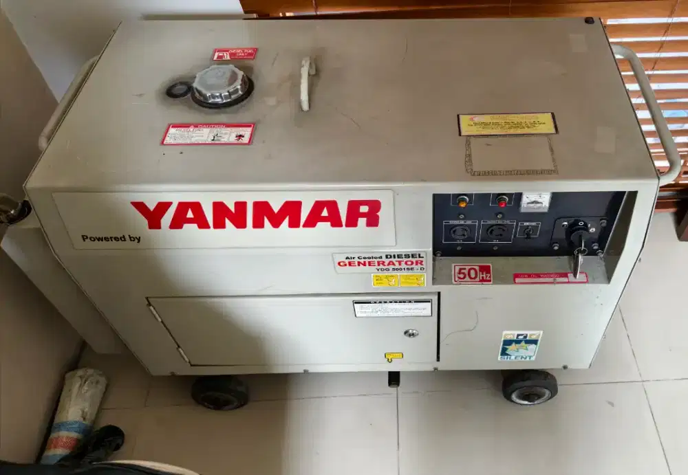 Dijual genset Yanmar Silent 5kva Premium Quality