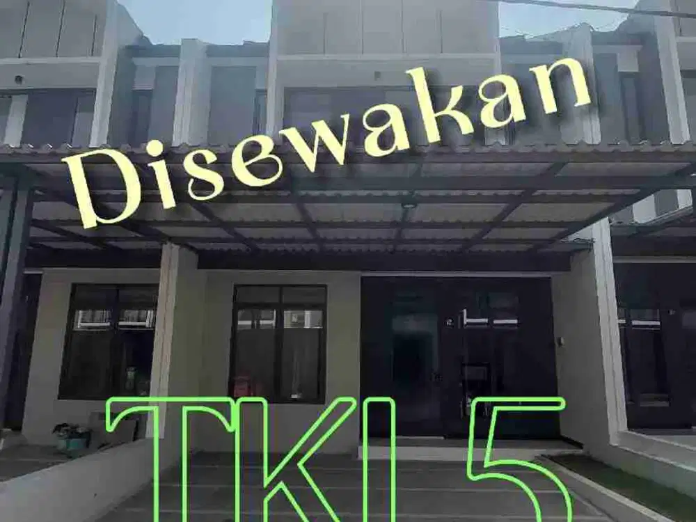 Disewakan Rumah TKI 5 Gardenville kondisi Baru