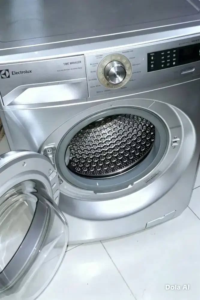 Bu Mesin cuci Front Electrolux kap 9kg,masih bagus,mulus,normal