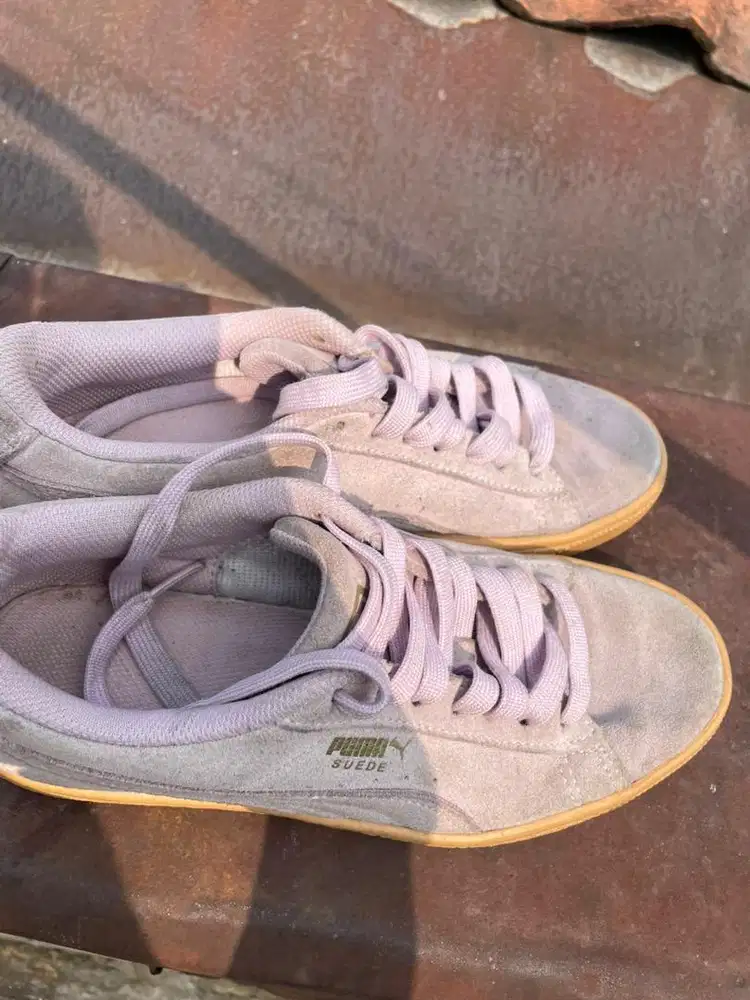 puma suede trace block