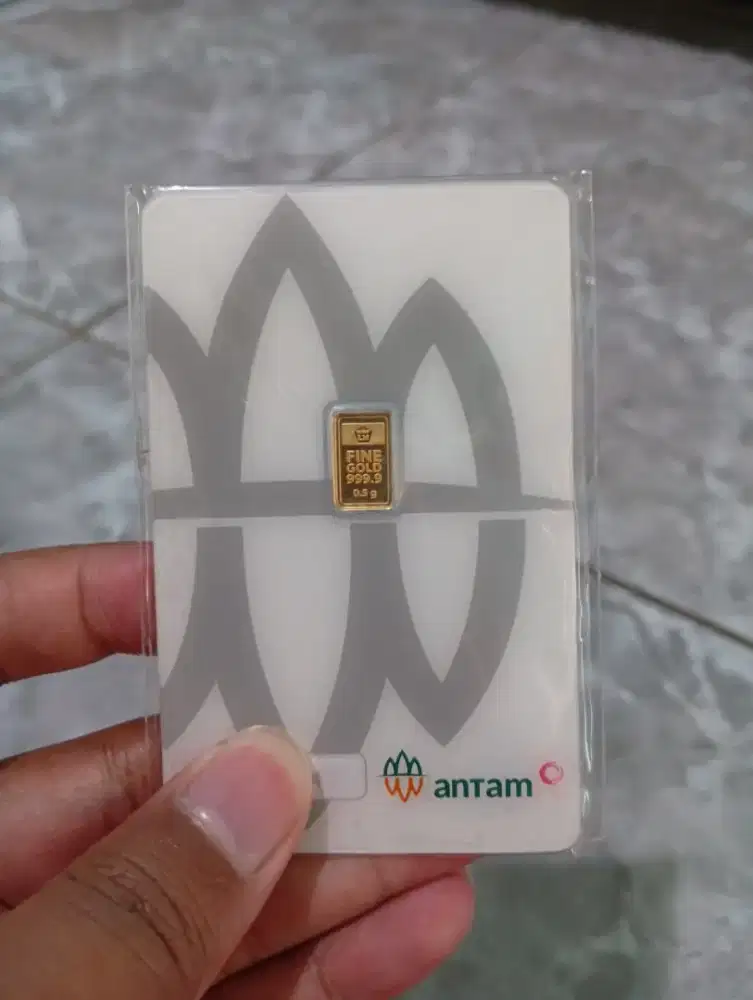 Emas Antam 0.5 gram