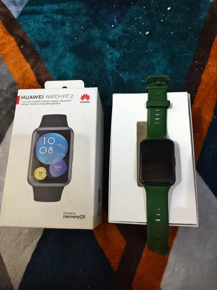 smartwatch huawei watch fit 2 second original fullset