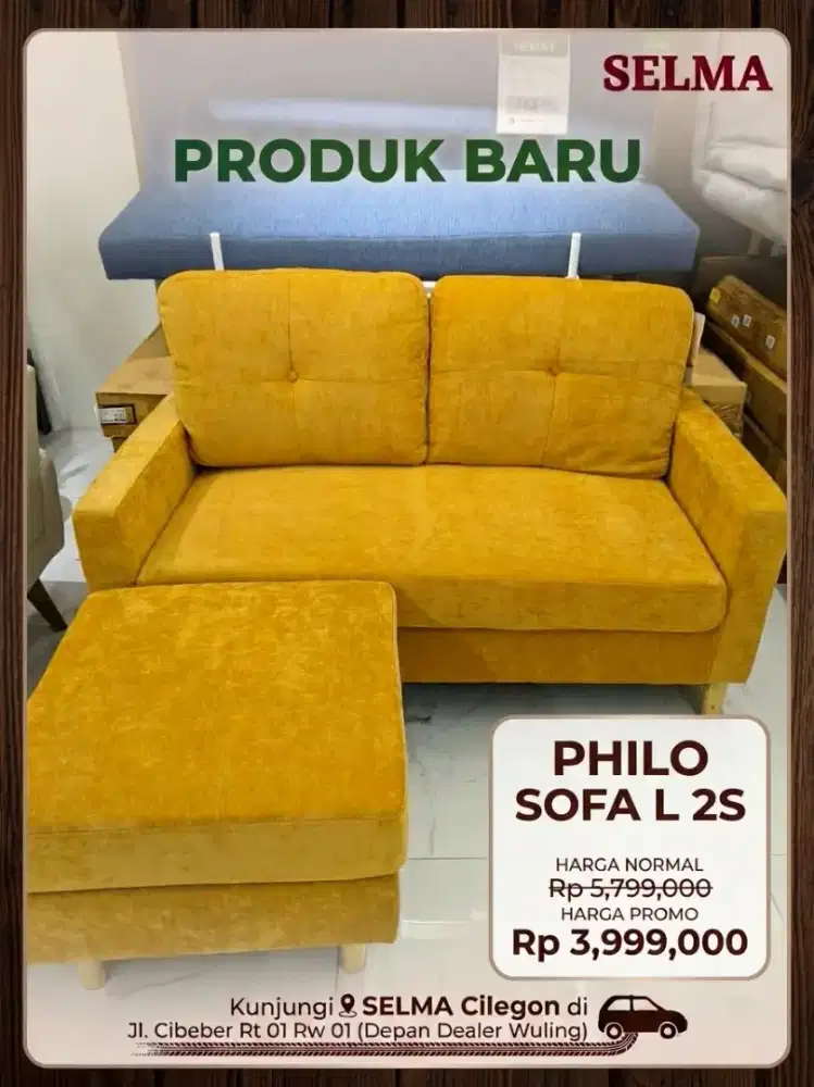 Sofa L Corner Selma