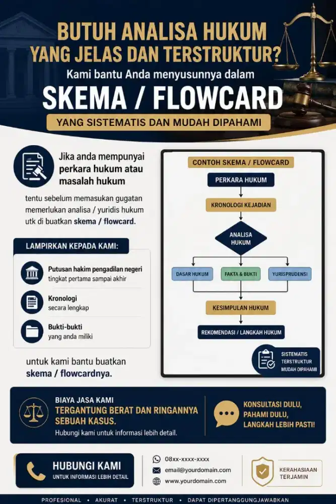 Jasa analisa Dan skema hukum profesional